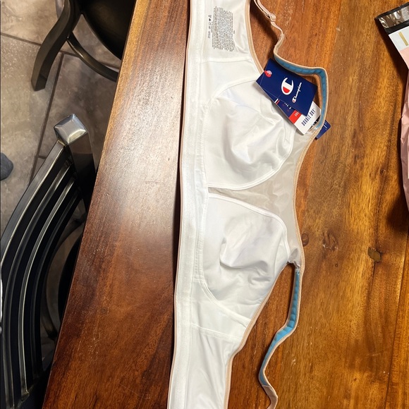 Champion DOUBLE DRY 1602 36D Women's Beige Sports Bra - Picture 5 of 6